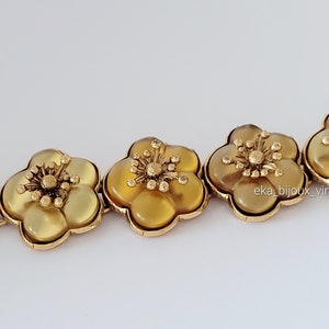 Kenzo Paris Magnifique bracelet vintage Fleurs image 2