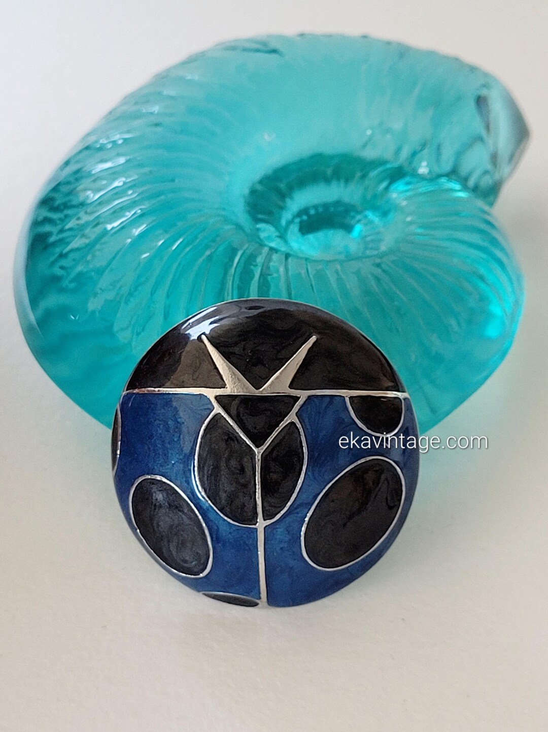 ソニア リキエル - てんとう虫の形をしたヴィンテージ ブローチ - Etsy