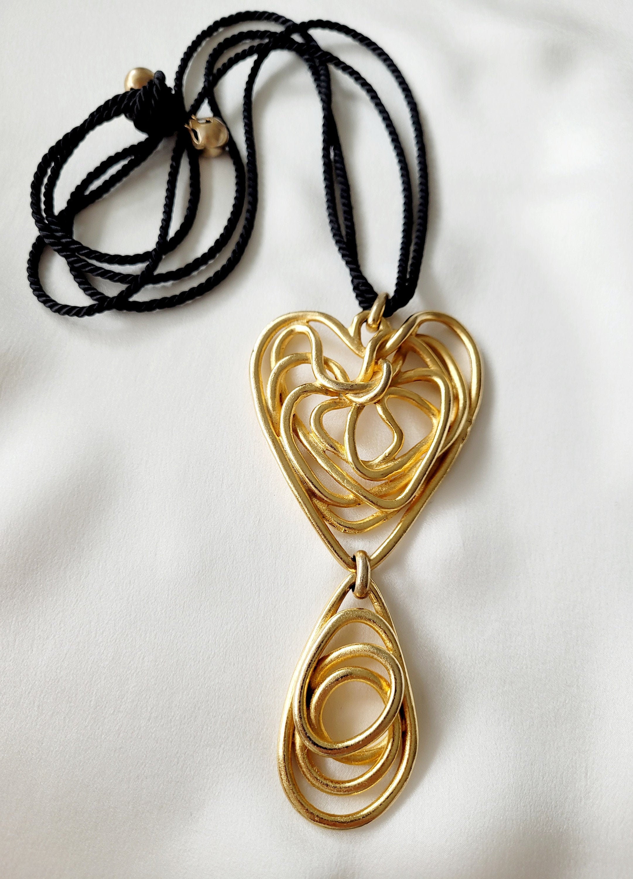 Balenciaga Vintage Heart Necklace 