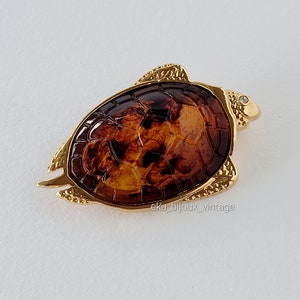 Vintage brooch - Turtle