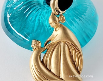 Lanvin - Vintage Pendant - Mother and Daughter