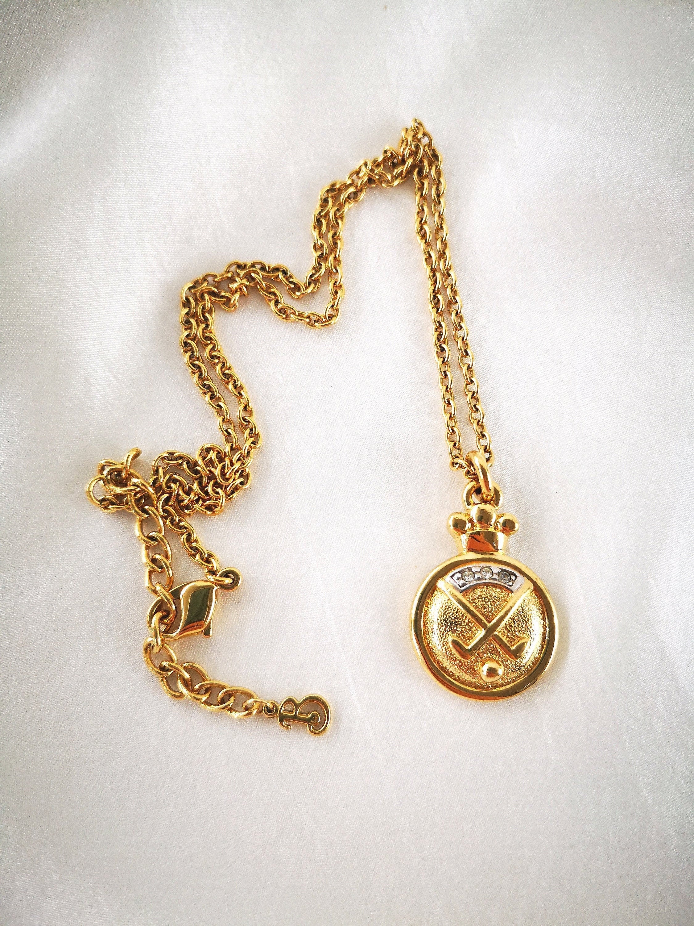 Burberrys of London Necklace With Vintage Pendant - Etsy