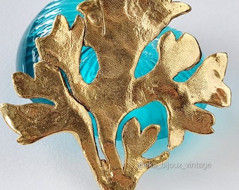 Vintage broche - Gouden tak