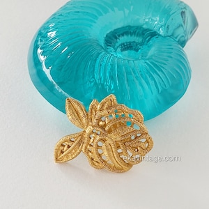 Ungaro Paris - Vintage Flower Brooch