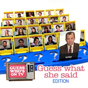 Guess Who &quot;Guess What She Said?&quot; Edition - Game night - Board Game