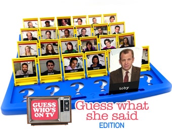 Guess Who "Guess What She Said?" Edition - Game night - Board Game