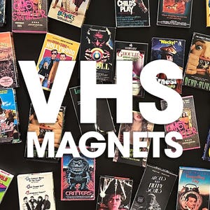 Winzige VHS Magnete - 3D gedruckte Kassetten - Be Kind Rewind