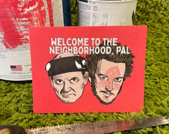 Home Alone - Welcome Card / greeting card / Welcome to the Neighborhood, Pal / funny card for her / card for him / card for them