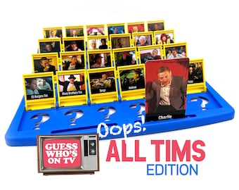 Guess Who - Oops, All Tim! Game night - Board Game