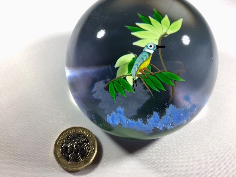 Limited Edition Caithness Glass Paperweight 1984 by William Etsy