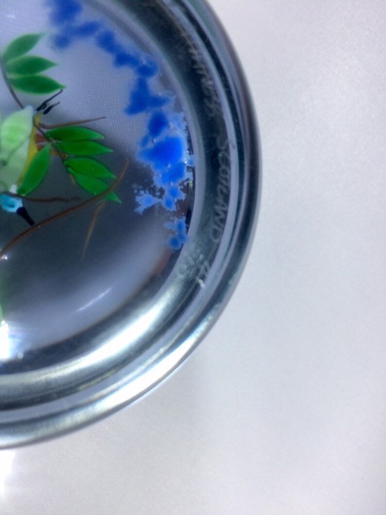 Limited Edition Caithness Glass Paperweight 1984 by William Etsy