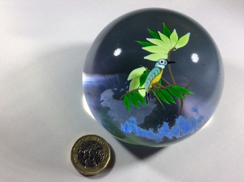 Limited Edition Caithness Glass Paperweight 1984 by William Etsy