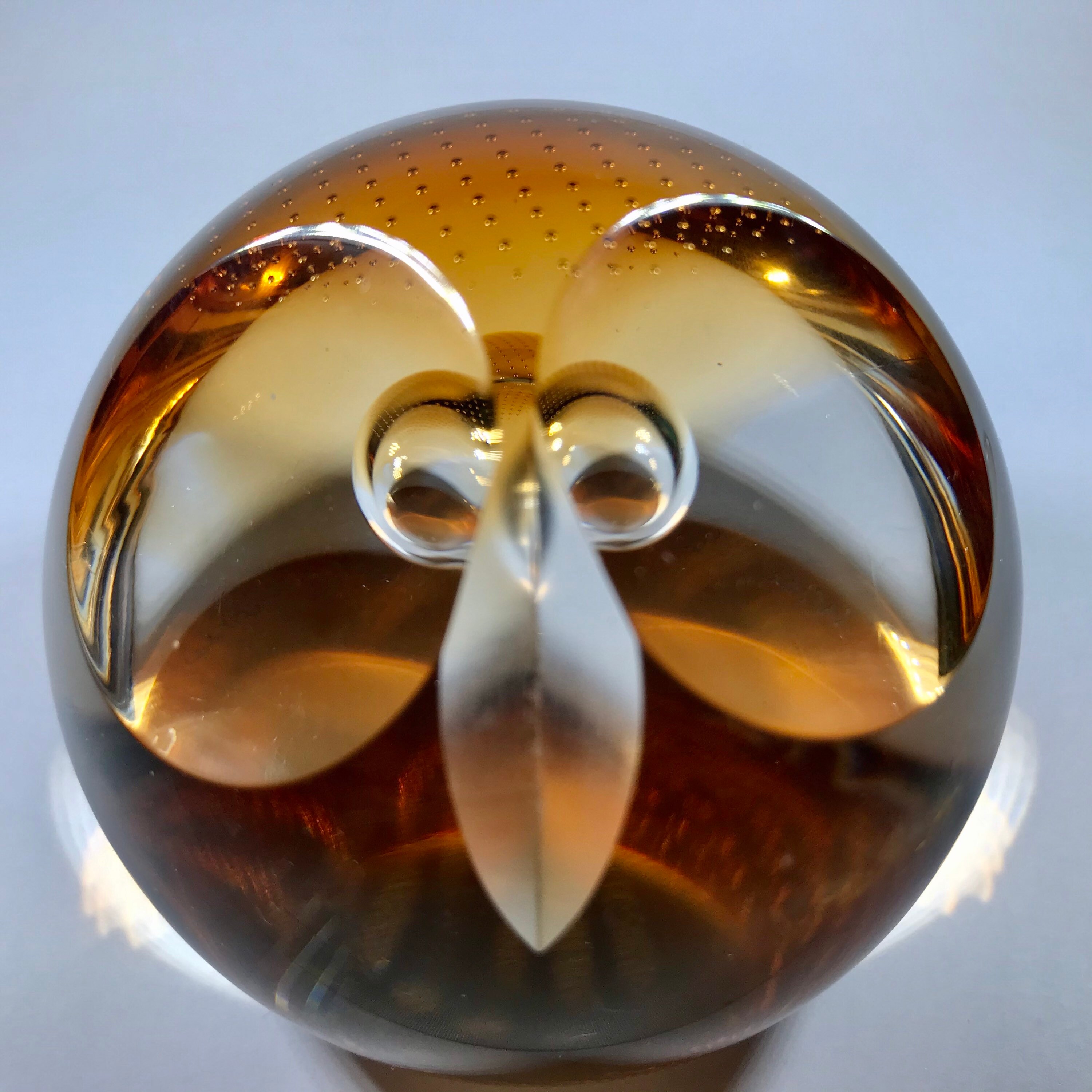 Wise Owl Caithness Glass paperweight Alastair MacIntosh Etsy