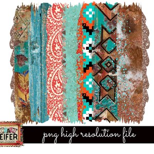 Western Pinselstrich Hintergrund Färbung Sublimation Design Digital Download