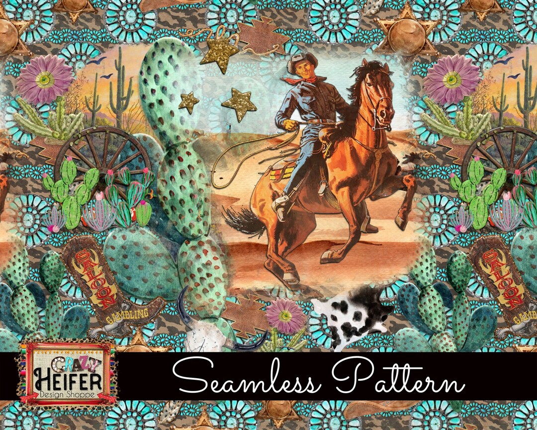 SD Western Vintage Graphic Crop