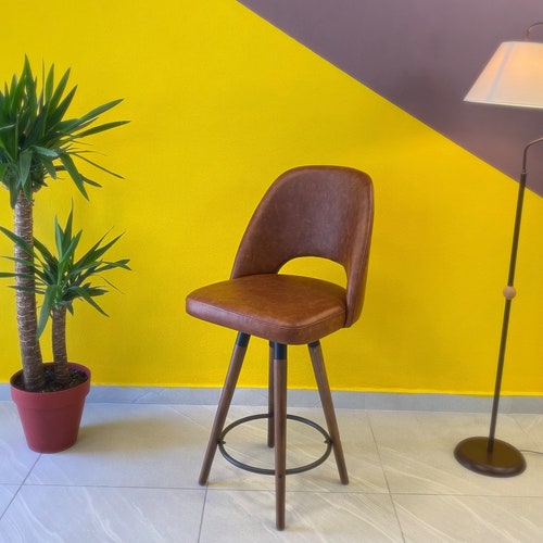 Swivel Bar/counter Stools 360 Degrees Swivel Bar Stools Etsy