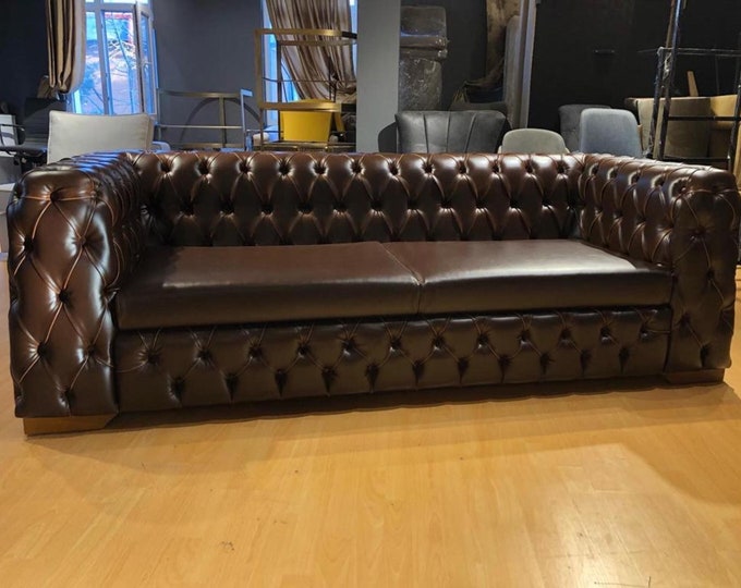 Chesterfield Sofa - Chesterfield Couch - Genuine Leather