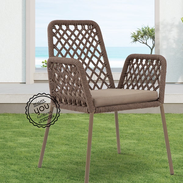 Outdoor Chair - Patio Chair - Stackable Metal Patio Chair - Stackable Outdoor Furniture - Stackable Chair for Outdoor Use