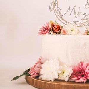 Cake Topper Wedding I First Names I Mr and Mrs I Faith I Cake Topper I Cake Topper I Caketopper Name I Wedding Cake