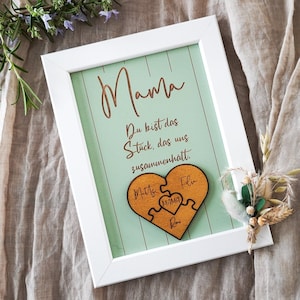 Moederdag cadeau moeder, cadeau moeder, gepersonaliseerd cadeau idee moeder, oma Moederdag, fotolijstje