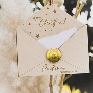 Weihnachtsbrief I Wunschzettel I Wunschliste I Santa Clause I Brief Weihnachtsmann Christkind