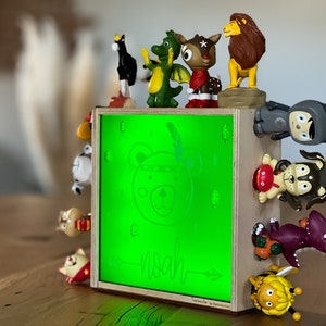 Estante tonificante I Luz nocturna personalizada I DPMA Protected I Shelf para Tonie