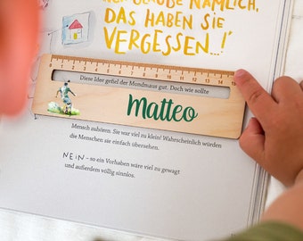 Lot De 4 Règles De Lecture Pour Enfants CP/CE1 - En Bois Avec Fenêtre De Lecture Et Autocollants - Cadeau Rentrée Scolaire - 3