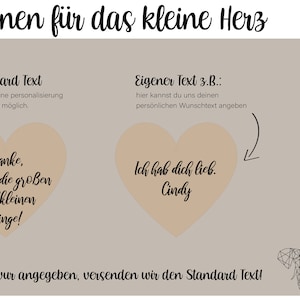 Muttertagsgeschenk Mama, Geschenk Mama, Personalisierte Geschenkidee Mutter , Oma Muttertag , Personalisiertes Herz I DPMA Geschützt Bild 3