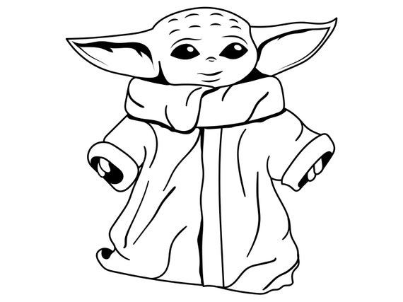 Download Download Svg Png Baby Yoda Svg Free for Cricut, Silhouette ...