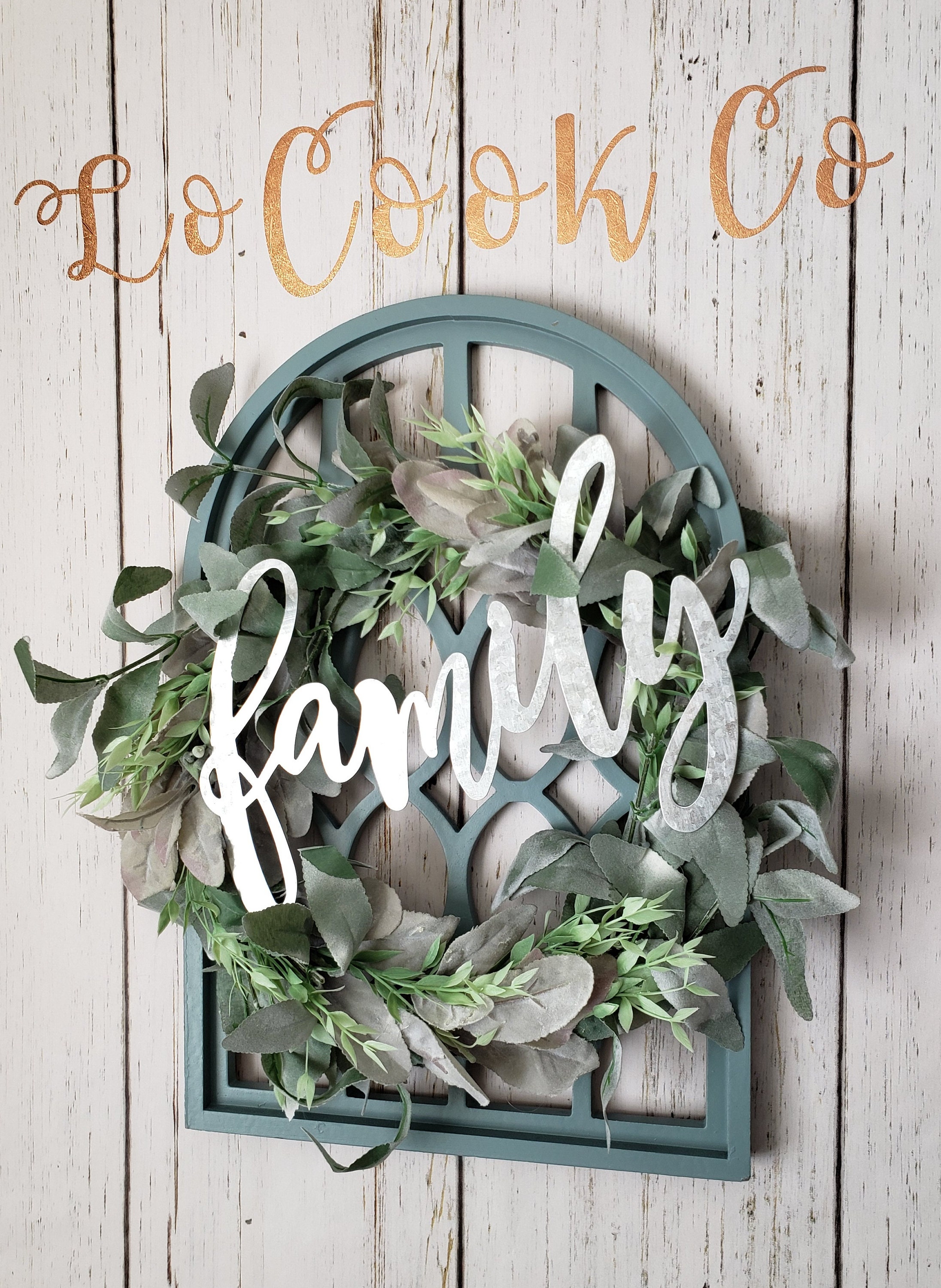 Gewölbten Fenster mit Kranz Akzent Kranz für Haustür Kranz | Etsy