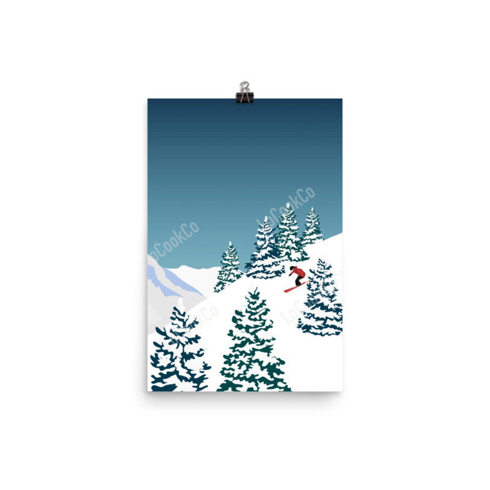 Ski Retro Travel Posters Set of 3 Vintage Poster Prints Etsy