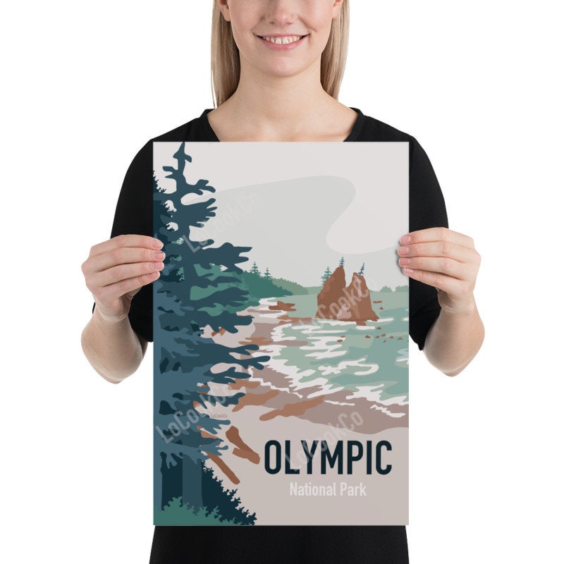 Discover Voyage Du Parc National Olympique Poster