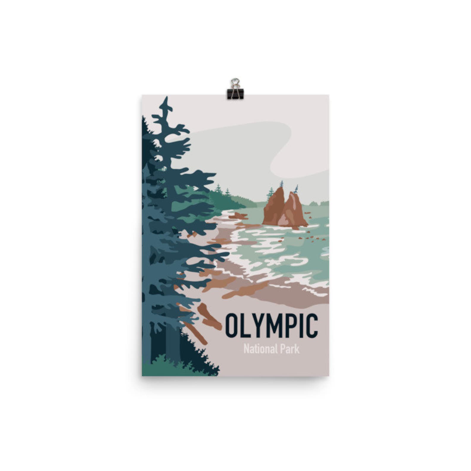 National Park Travel Posters Single or Set Vintage Style | Etsy