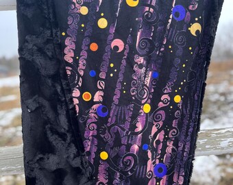 Nightmare  minky baby blankie