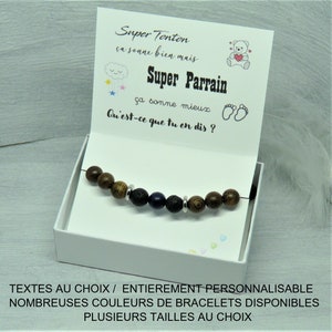 Pulsera publicitaria patrocinadora/Pulsera de solicitud de patrocinador/joya regalo padrino/regalo padrino/anuncio patrocinador original/baby shower