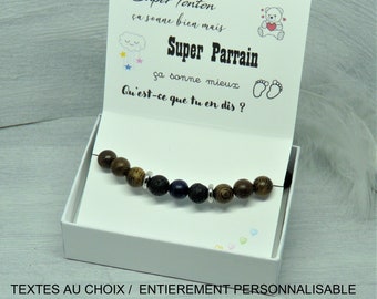 Sponsor ad bracelet/Sponsor request bracelet/gift jewel godfather/godfather gift/original sponsor ad/baby shower