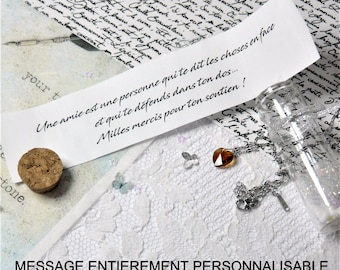 Message bottle/grandma announcement/godmother request/marriage proposal/friend gift/personalized message/personalized gift/pregnancy announcement