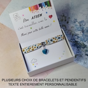 ATSEM gift / thank you teacher / end of school year gift / childminder / personalized teacher gift / personalized ATSEM gift