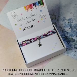 ATSEM gift / thank you teacher / end of school year gift / childminder / personalized teacher gift / personalized ATSEM gift