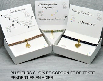 annonce marraine originale/future marraine/cadeau marraine/promue marraine/cadeau marraine personnalisable/demande marraine