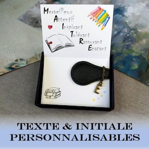 Geschenk für Schullehrer/Danke Lehrer/Geschenk zum Jahresende/Tagesmutter/personalisiertes Lehrergeschenk/personalisiertes Lehrergeschenk