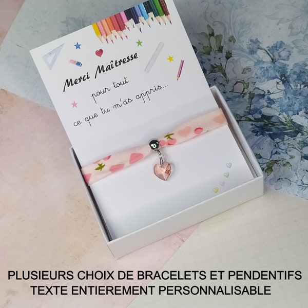 Cadeau MAITRESSE/merci maitresse/cadeau fin d'année scolaire/assistante maternelle/cadeau maitresse personnalisé/cadeau atsem personnalisé