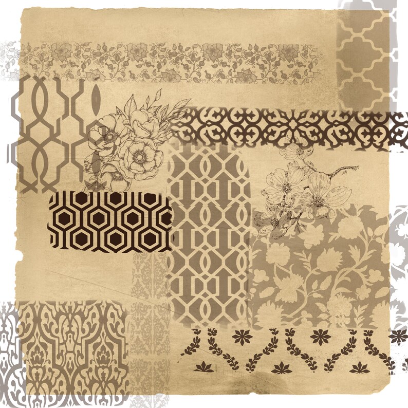 Procreate 10 Brushes Textures Wallpaper Fashion Lace Brush Etsy