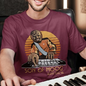 Son of Moog Synthesizer - 100% Cotton Unisex T-Shirt || TNG DS9 | Funny parody gift for him or her