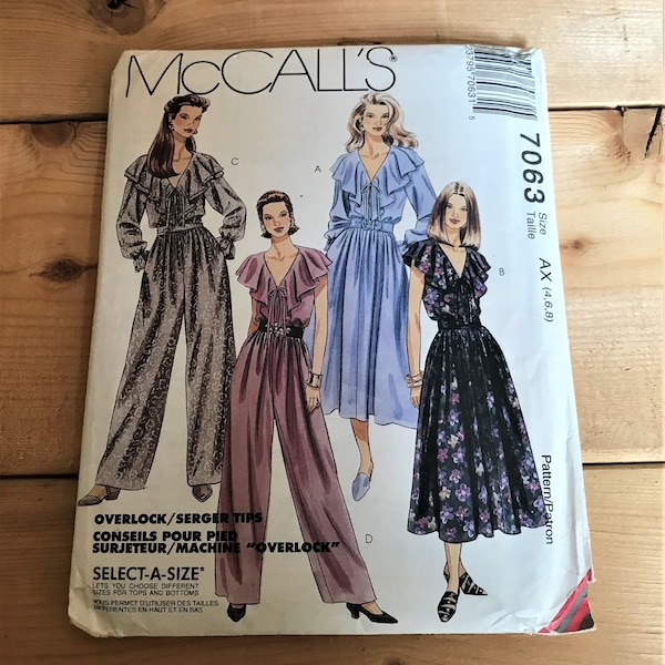 Discontinued Sewing Patterns Etsy