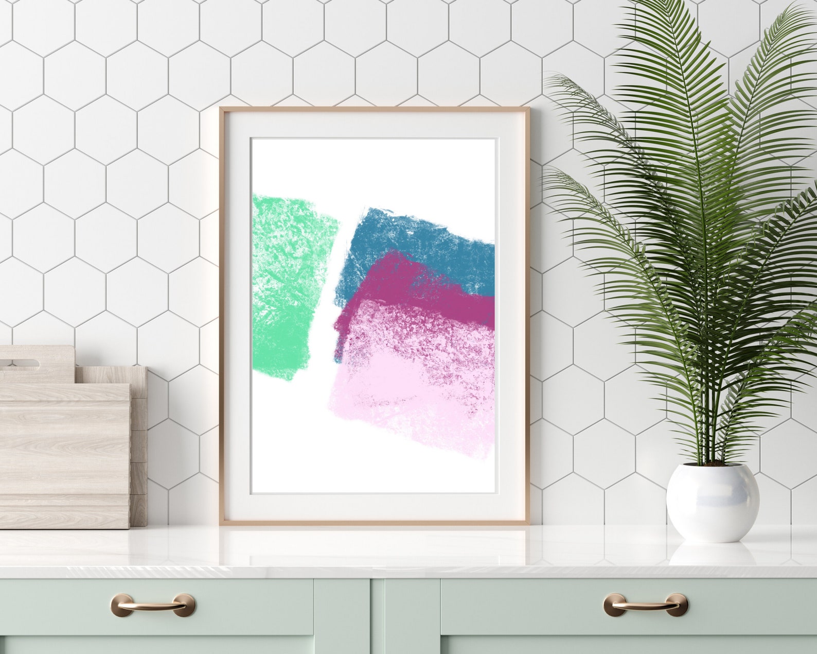 Vibrant Art Print, Colorful Wall Art, Abstract Home Decor, Home Wall