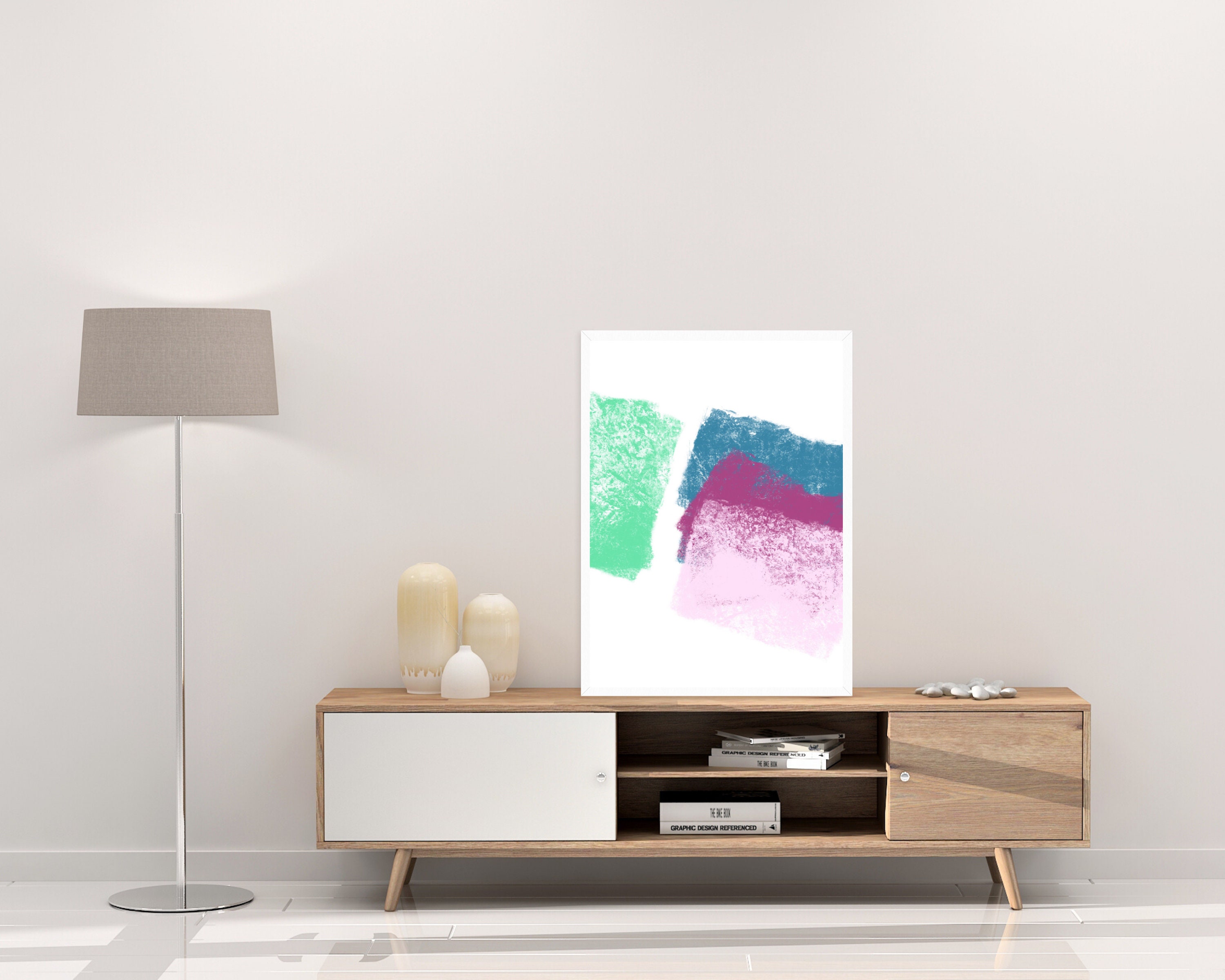 Vibrant Art Print Colorful Wall Art Abstract Home Decor Etsy UK
