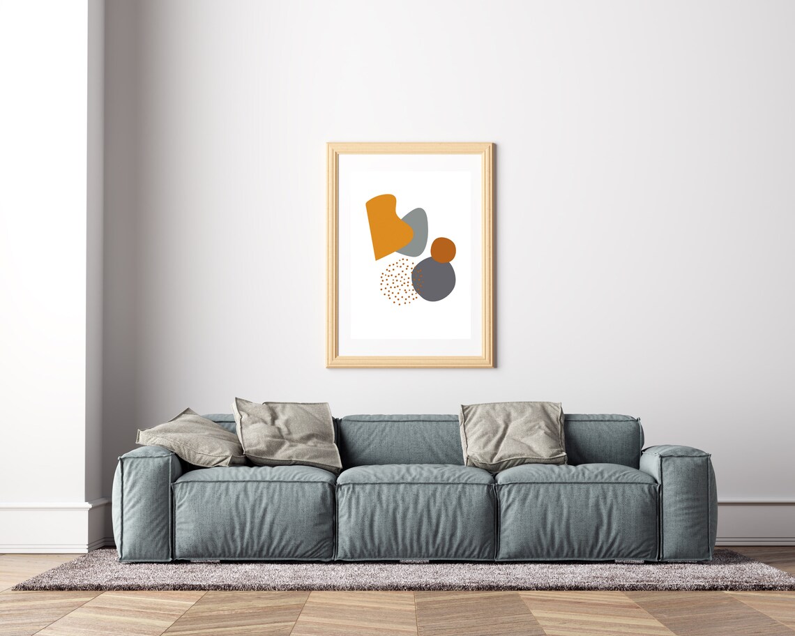 Unique Abstract Art Print Printable Wall Art Geometric Wall - Etsy