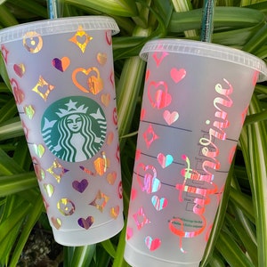 LV Inspired Cold Cup - CraftedCustomByClaudia – Crafted Custom By