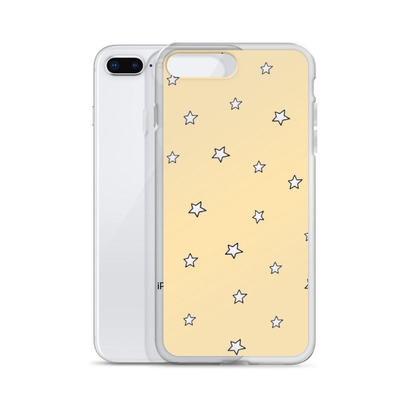 yellow stars aesthetic vsco iphone case vsco girl stickers